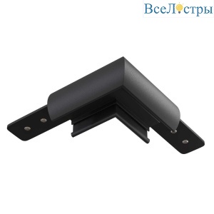 Коннектор угловой круглый Maytoni Technical TRA172CL-R-11B