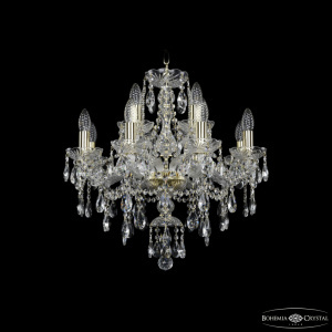 Подвесная люстра Bohemia Ivele Crystal 1415/8+4/200 G