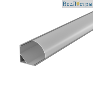 Профиль алюминиевый угловой накладной WOLTA WAP-S-16/16/2000-A-LITE