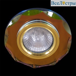 Встраиваемый светильник Reluce 06168-9.0-001FLY MR16 RNB+GD (06186-9.0-001)