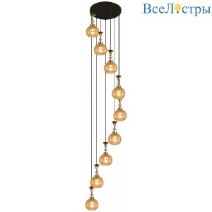 Каскадная люстра Reluce 02001-0.9-09 AMBER