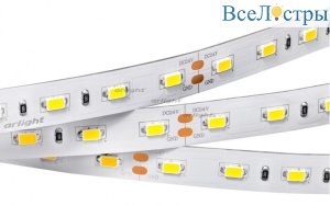 Светодиодная лента Arlight ULTRA-5000 24V Warm 2xH (5630, 300 LED, LUX) 017456