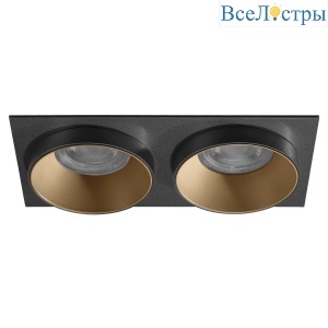 Встраиваемый светильник Crystal Lux CLT 044C2 GO-BL-BL