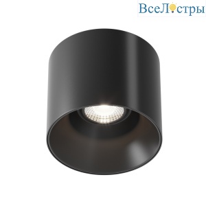 Накладной светильник Maytoni Alfa LED C064CL-01-25W4K-D-RD-B