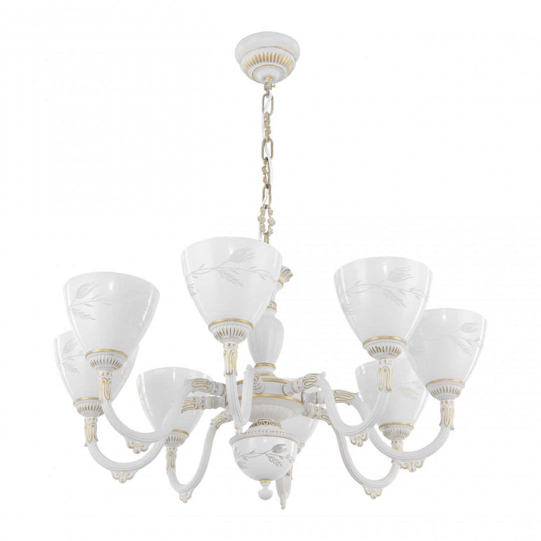 подвесная люстра arte milano 347837/8 wt+g