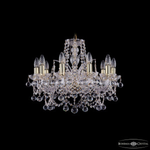 Подвесная люстра Bohemia Ivele Crystal 1411/10/195 G Balls