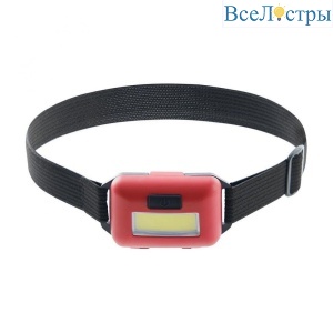 Налобный светодиодный фонарь Feron TH2308 на батарейках 50х40 150 лм 41712