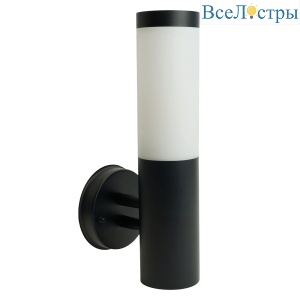 Уличный настенный светильник Feron Техно DH041-B RAL color 9005 51522