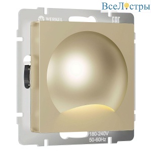 Встраиваемая LED подсветка Werkel Moon шампань W1154411 4690389179242