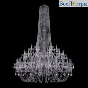 Подвесная люстра Bohemia Ivele 1402/24+12+6/460/h-176/2d Ni