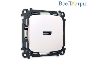 Комплект механизма розетки HDMI 2.0 40V/500mA 2.0GHz 5-18Gbit/s Ambrella Volt Omega MO214010