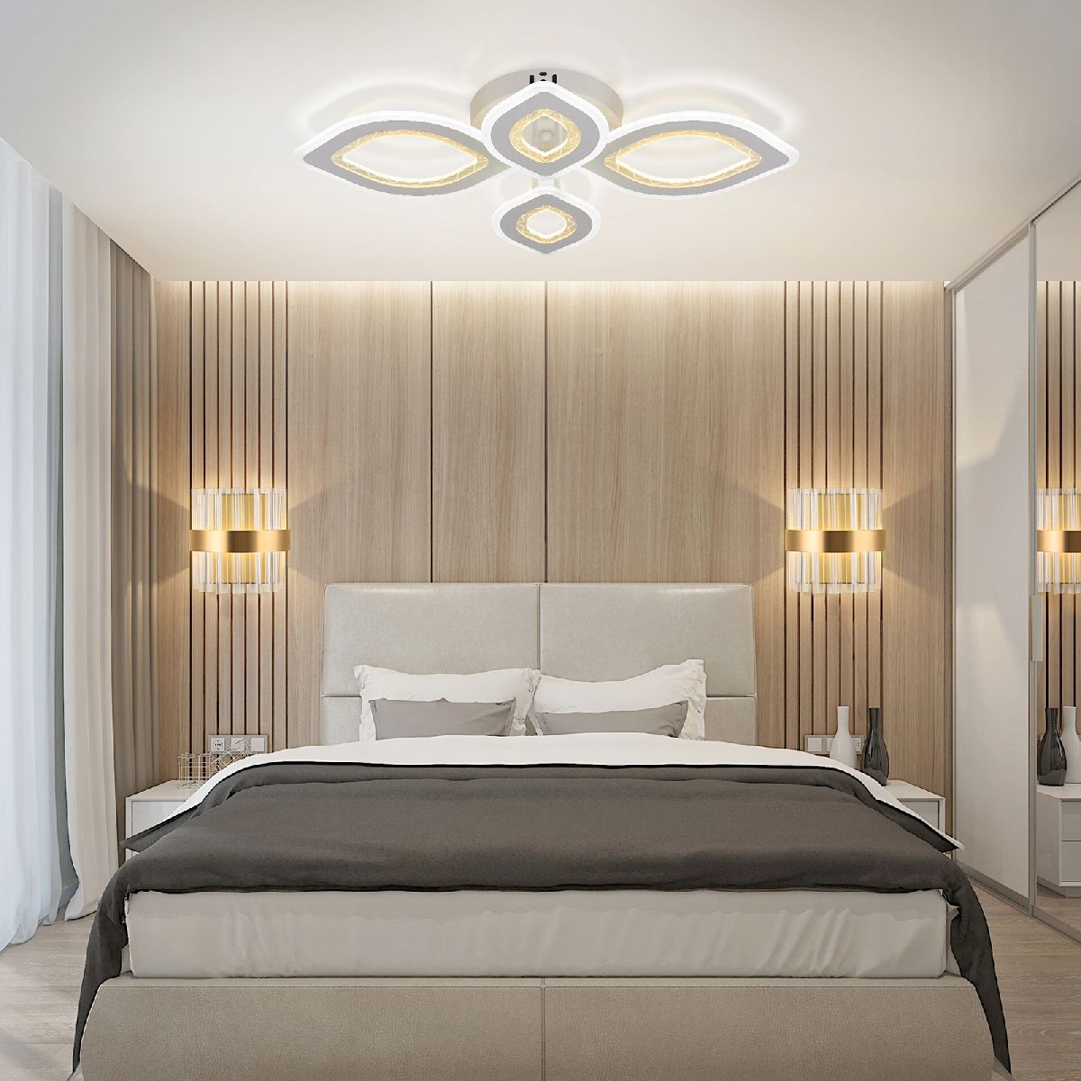 потолочная люстра natali kovaltseva angel led lamps 81197