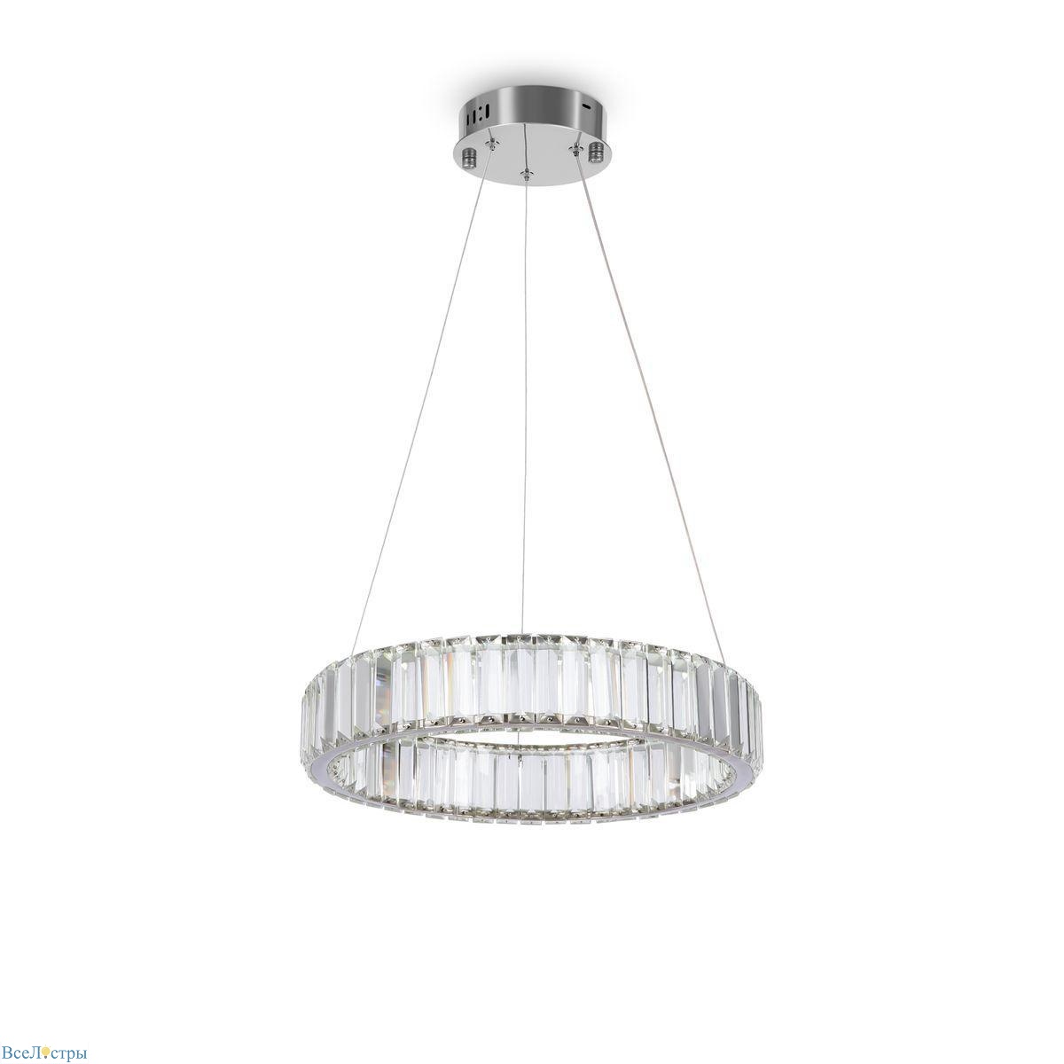 подвесной светодиодный светильник freya tier fr5257pl-l17ch