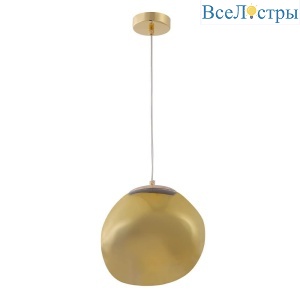 Подвесной светильник Crystal Lux MALAGA SP1 D200 GOLD