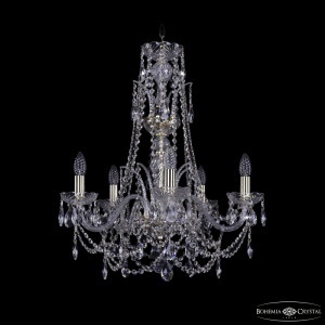 Подвесная люстра Bohemia Ivele Crystal 1411/5/195/Xl-63 G