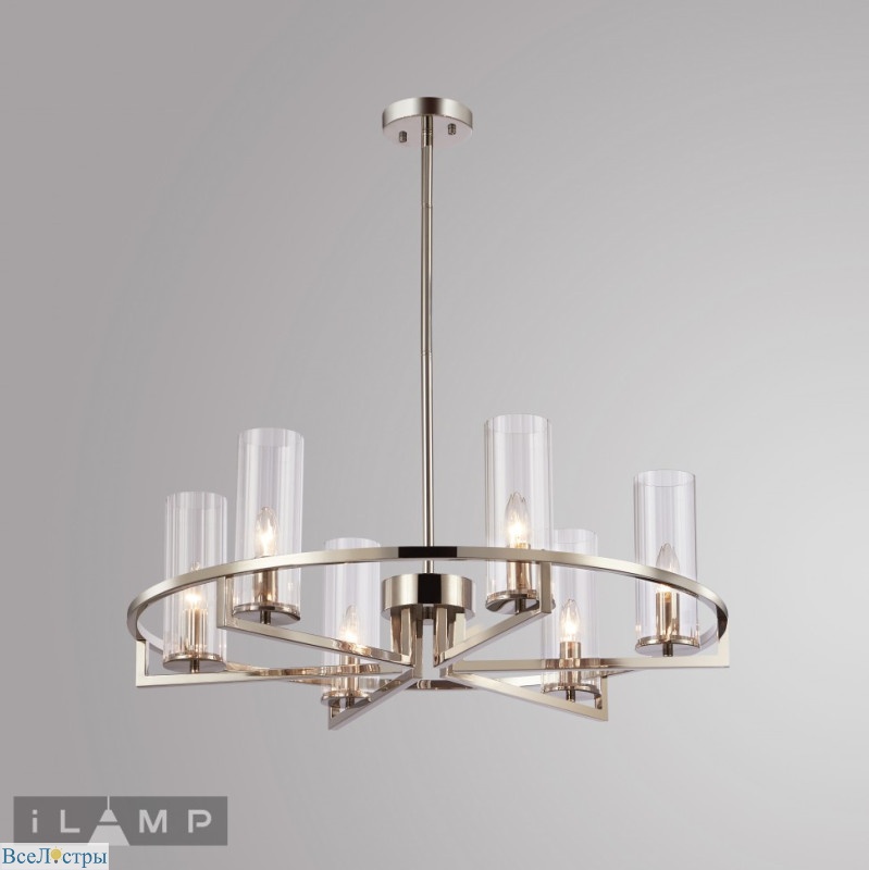 подвесная люстра ilamp evolution 6806-6 nic