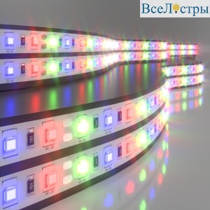 Светодиодная лента Elektrostandard 12V 14,4W 60Led 5050 IP20 RGB, 5м 4690389082122