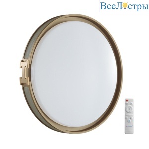 Настенно-потолочный светодиодный светильник Sonex Color Favemo Grey 7654/EL