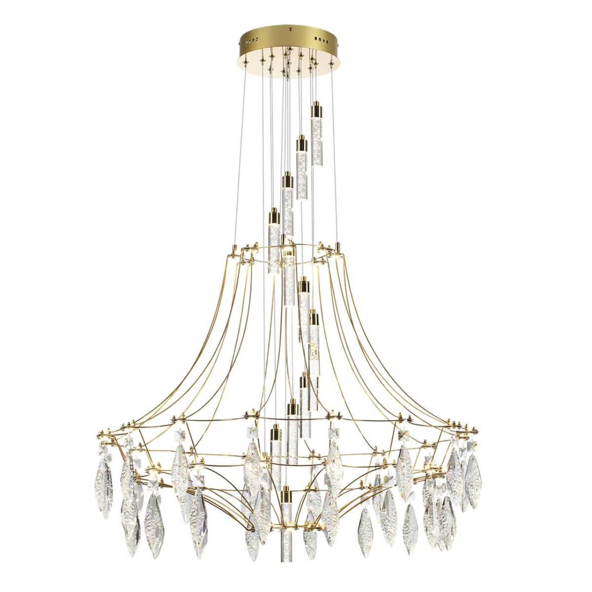 подвесная светодиодная люстра odeon light classic flamenco 7000/51l