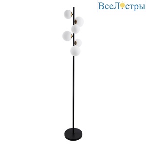Торшер Arte Lamp Gemini A2243PN-6BK