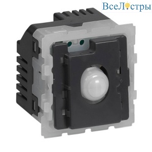 Переключатель Legrand Celiane со встроенным датчиком движения 067012