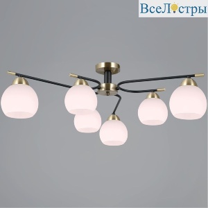 Потолочная люстра Illumico IL0638-6CSQ-24 AB BK LIBRA