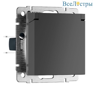 Розетка с защитной крышкой Werkel 4690389213182 W1171264 a069592