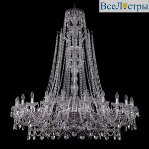 Подвесная люстра Bohemia Ivele 1411/24/530/XL-163 Ni