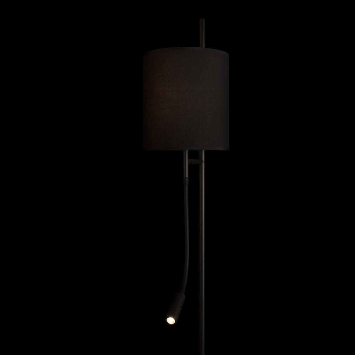 торшер loft it ritz 10253f/b black