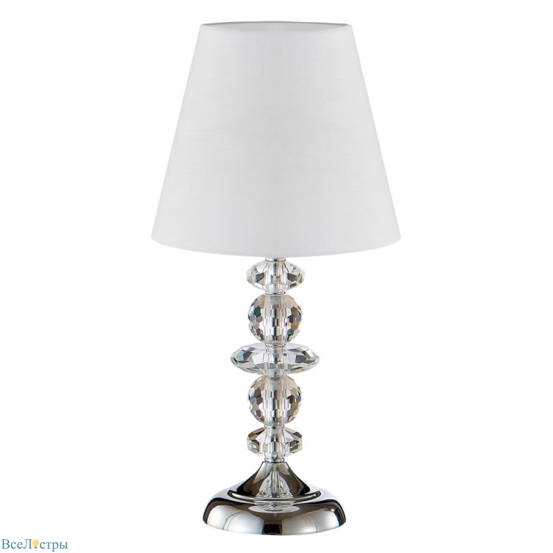 настольная лампа crystal lux armando lg1 chrome
