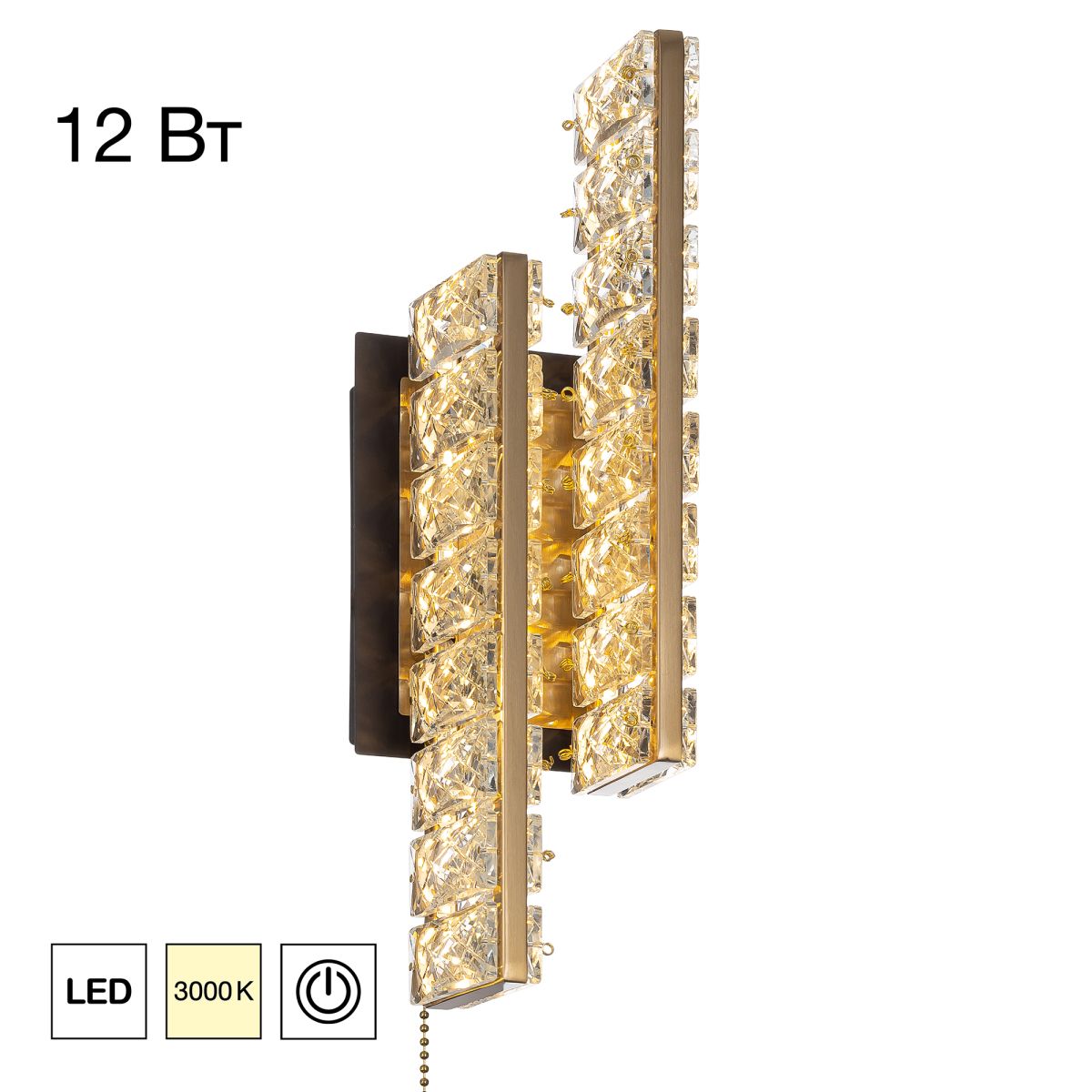 настенный светильник citilux palant cl325422