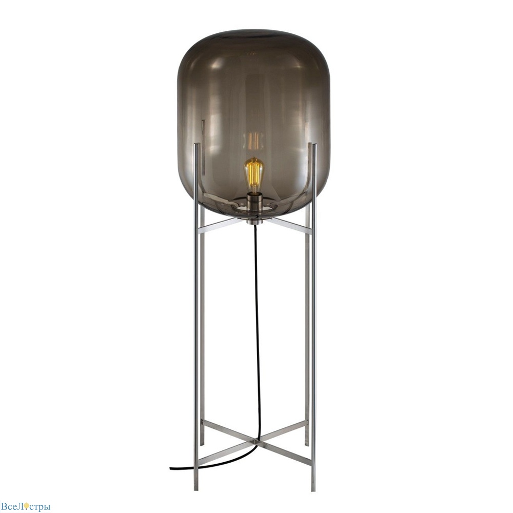 торшер delight collection floor lamp 9355f black/smoky