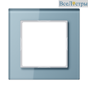 Рамка одноместная Jung AC581GLBLGR