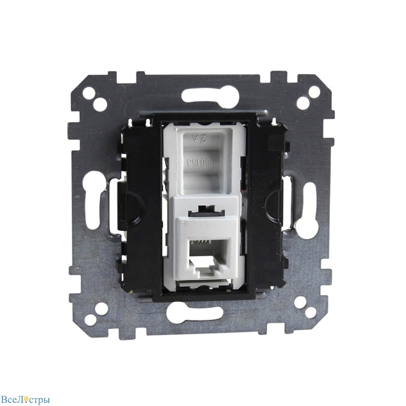 розетка телефонная rj12 schneider electric merten antique/artec mtn463501