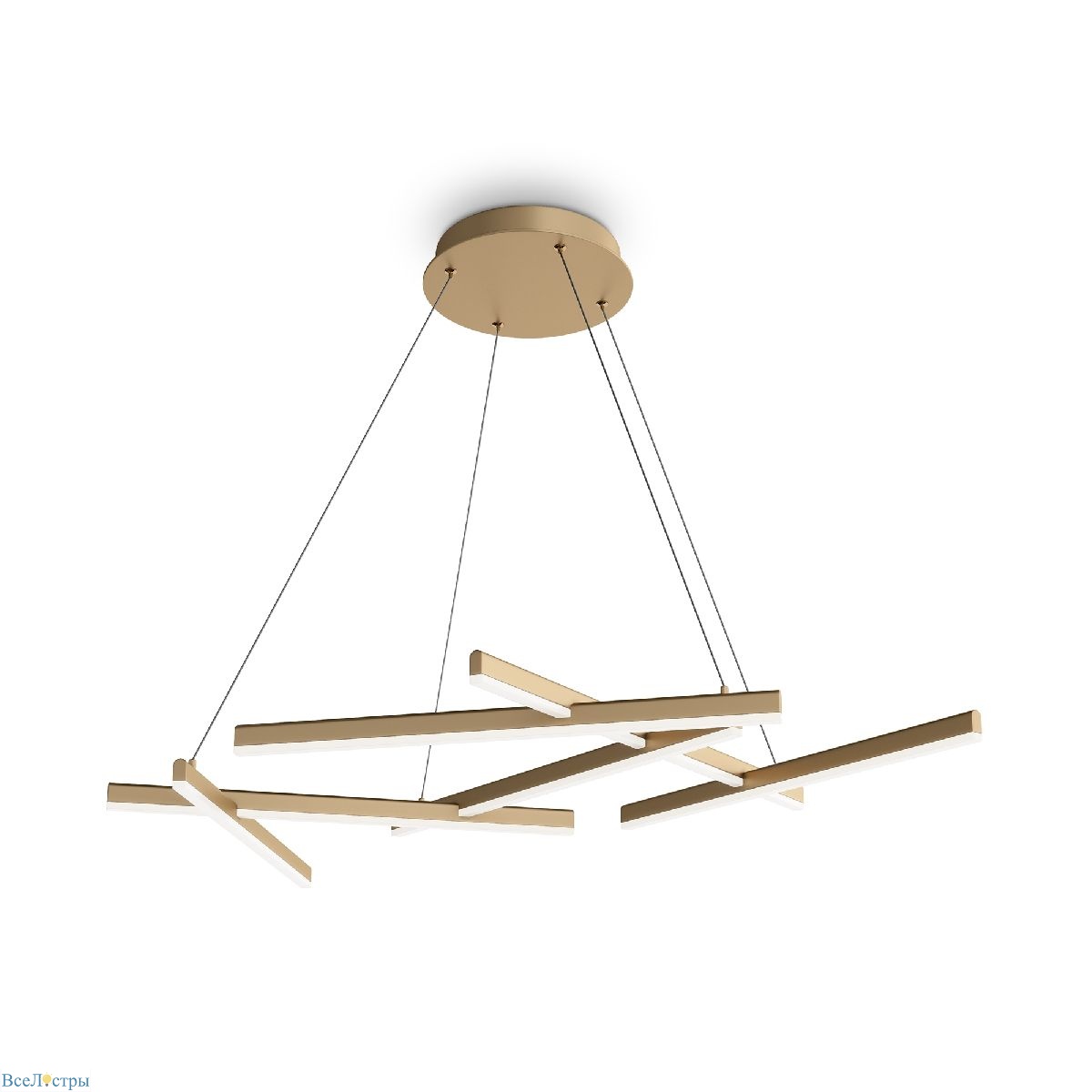 подвесная люстра maytoni line mod016pl-l80gk