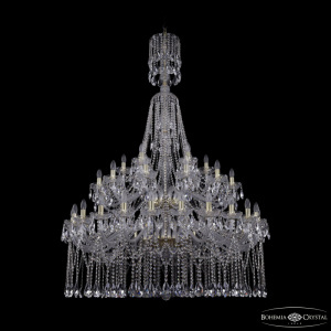 Подвесная люстра Bohemia Ivele Crystal 1413/24+12+6/460/XL-186/2d G