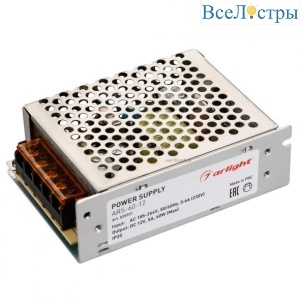 Блок питания Arlight ARS-60-12 (12V, 5A, 60W) 025331