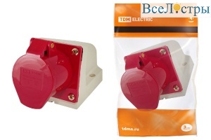 Розетка стационарная TDM Electric SQ0602-0002