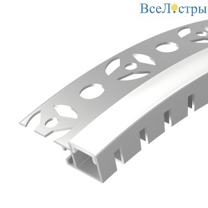 Профиль Arlight FANTOM-BENT-W12-TOP-EDGE-2000 ANOD 040328