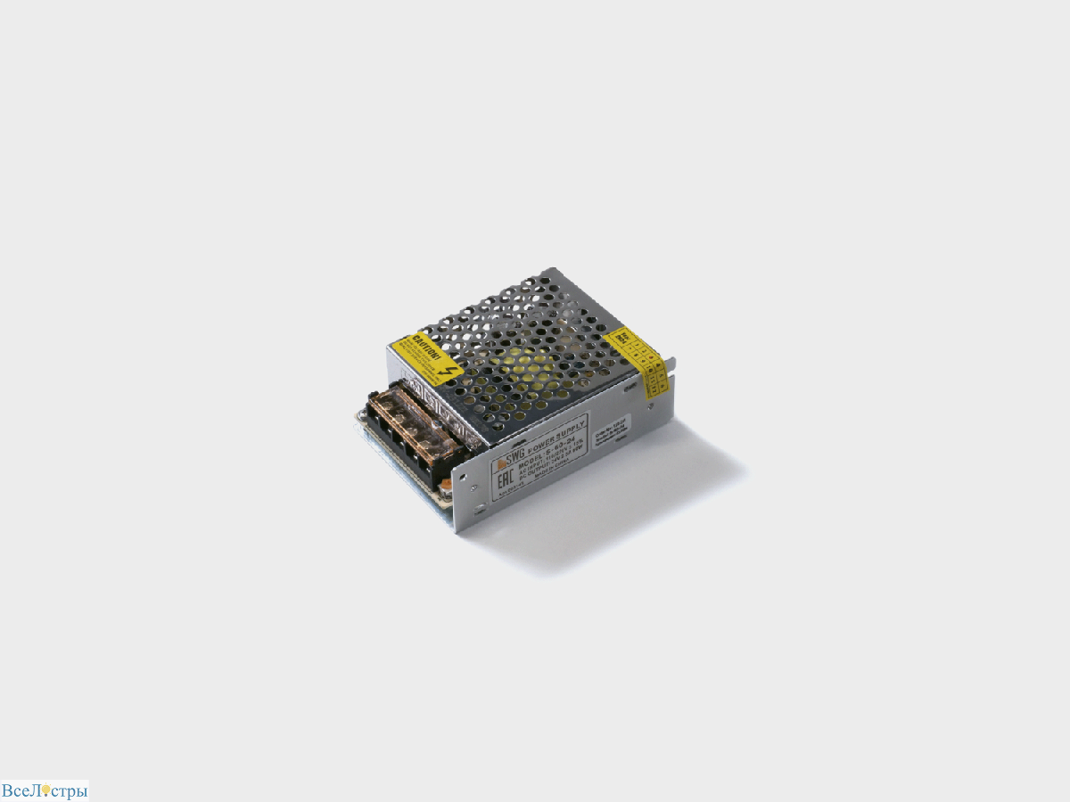 блок питания swg standard 60вт dc24в 2.5а ip20 00000000143