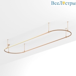 Трек Arlight ART-APRIORI-OVAL-ROD-400-4000x1000 (GD) 054529