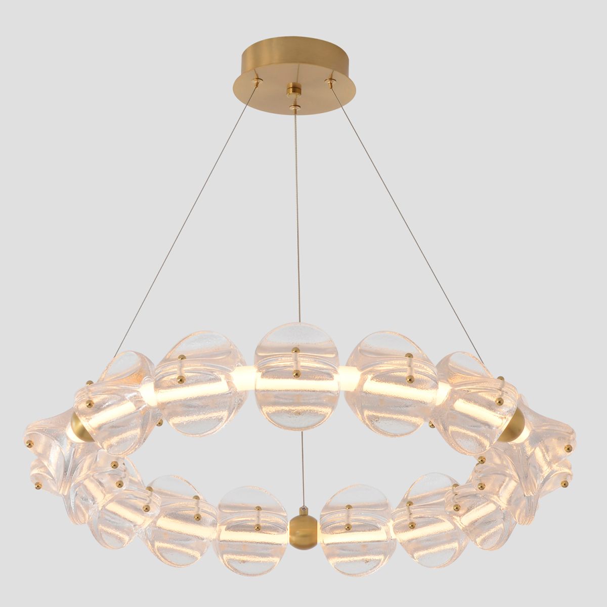 подвесная люстра crystal lux rich sp38w led