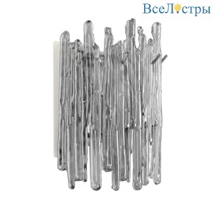 Настенный светильник DeLight Collection Saint Roch KG1258W-2 chrome/smoke