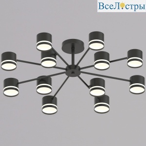 Люстра на штанге Reluce 89730-0.3-12 GX53 BK