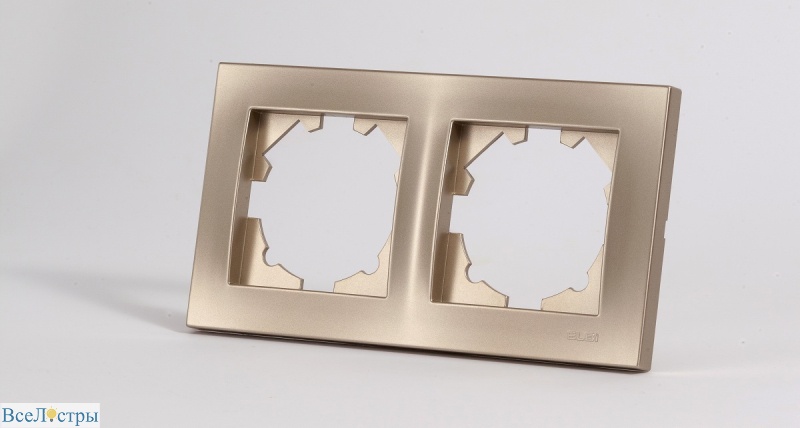 рамка двухместная elbi vega 510-011400-226