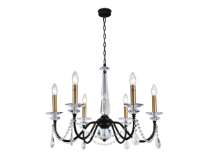Подвесная люстра Newport 3976/C black+brass М0071828