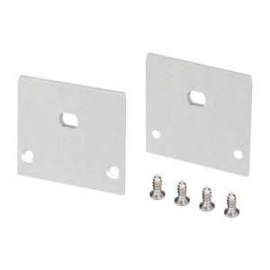 Заглушка Arlight LINE-3535-TRAY с отверстием (Алюминий) 062745