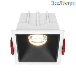 Встраиваемый светильник Maytoni Technical Alfa LED DL043-01-10W3K-SQ-WB