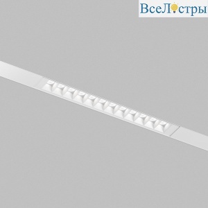 Трековый однофазный светильник Denkirs Simple Grill DK8201-WH