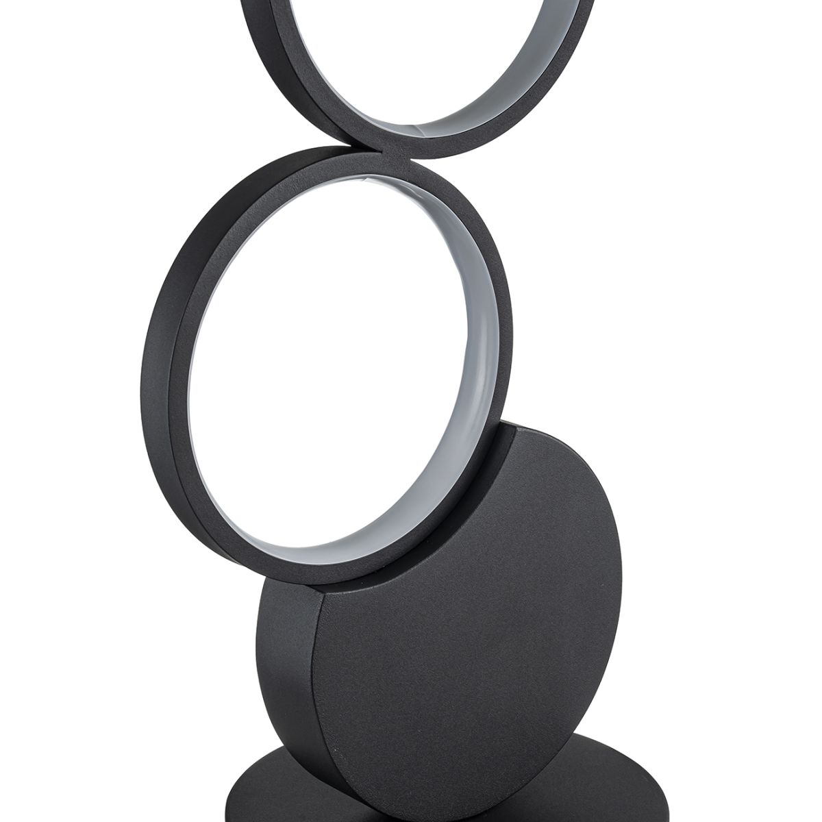 настольная лампа escada lunar 10263/l led black